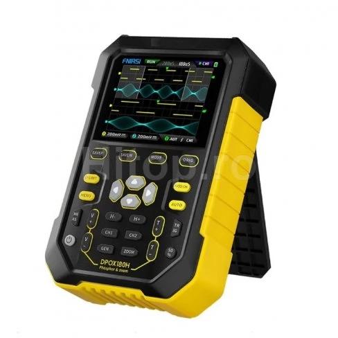 Osciloscop cu două canale de 180 MHz și generator de semnal de 20 MHz Afișaj fluorescent LCD
