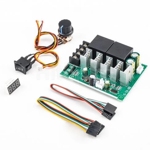 Regulator de viteză cu redresor PWM de la 10 la 55 volți 60A