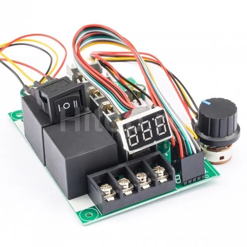 Regulator de viteză cu redresor PWM de la 10 la 55 volți 60A