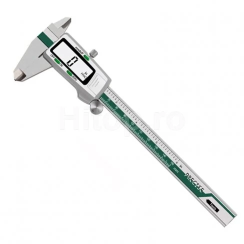 Calibru metalic de precizie de 150 mm cu afișaj LCD mare Calibru metalic de precizie de 150 mm cu afișaj LCD mare