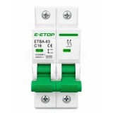 Întrerupător automat, MCB, DC 500V, 16A pentru sisteme fotovoltaice Întrerupător automat, MCB, DC 500V, 16A pentru sisteme fotovoltaice