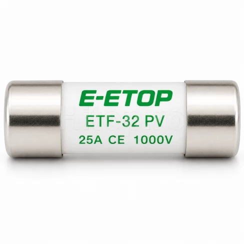 Siguranță E-ETOP, 25A, pentru sisteme fotovoltaice Siguranță E-ETOP, 25A, pentru sisteme fotovoltaice ETF-32-25A