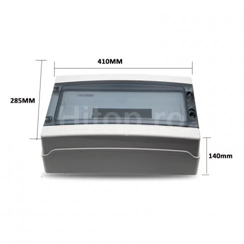 Tablou electric 18, IP65 pentru sisteme trifazate cu trei șiruri, neechipat
