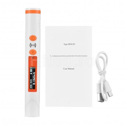 Detector de radiații nucleare pen x y Fascicul β Contor Geiger Dozimetru
