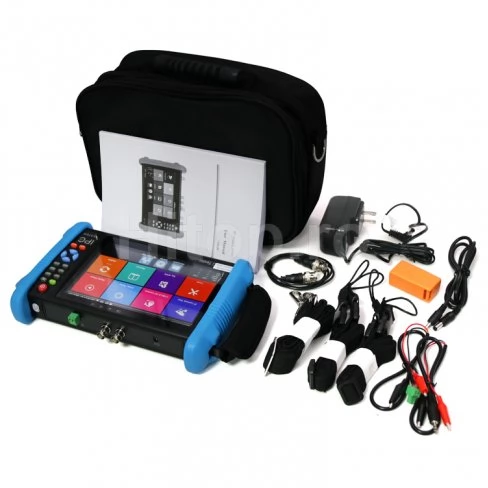 Tester profesional pentru camere CCTV IPC-9800ADH Plus cu Android și multe extra