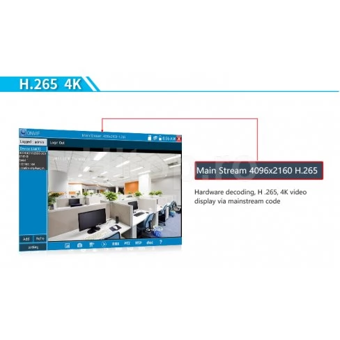 Tester profesional pentru camere CCTV IPC-9800ADH Plus cu Android și multe extra