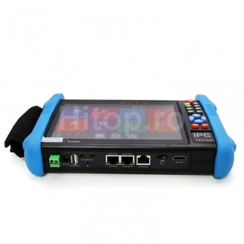 Tester profesional pentru camere CCTV IPC-9800ADH Plus cu Android și multe extra