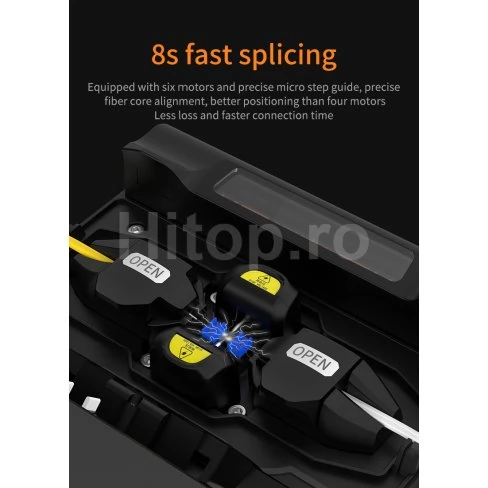 Fier de lipit automat pentru racordarea fibrelor optice K5