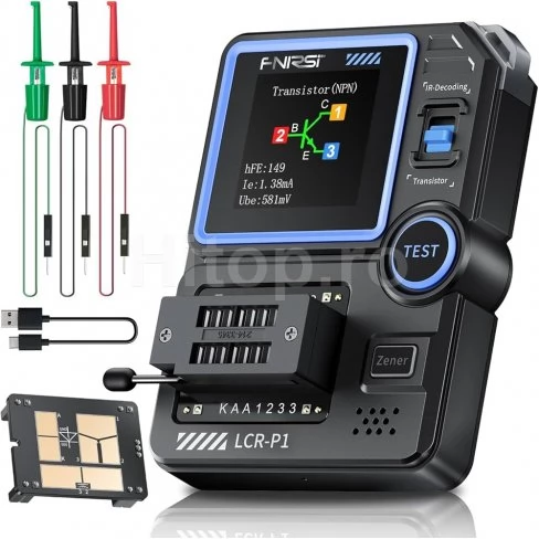 Tester multifuncțional pentru tranzistori, condensatori, rezistențe, diode zener, protecție condensator