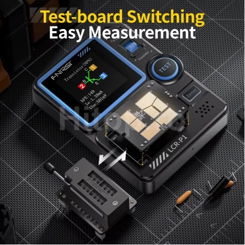 Tester multifuncțional pentru tranzistori, condensatori, rezistențe, diode zener, protecție condensator