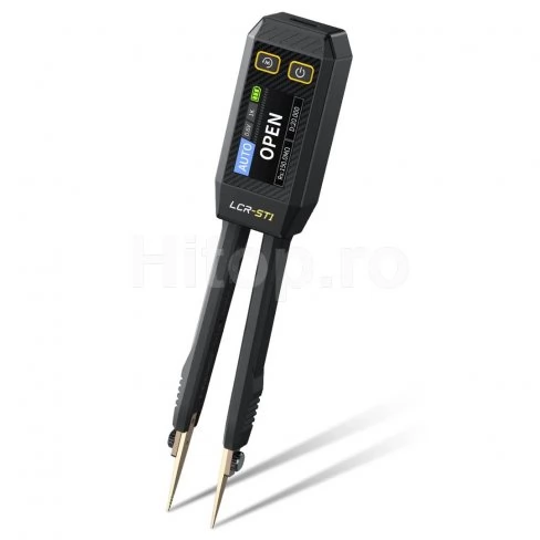 Multimetru LCR tip tweezer pentru elemente SMD cu multe opțiuni