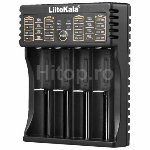 Liitokala Lii-402 Încărcător universal pentru 4 baterii