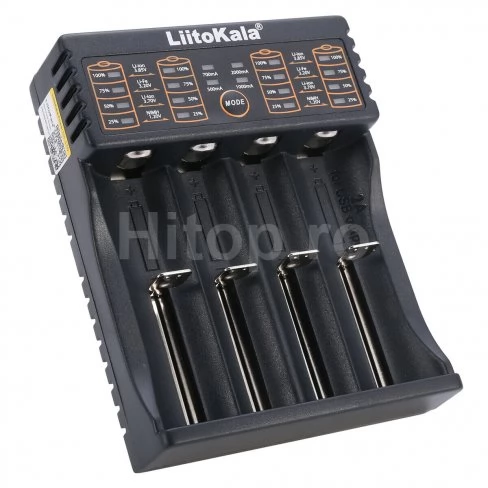 Liitokala Lii-402 Încărcător universal pentru 4 baterii