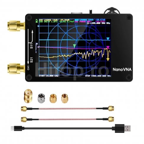 Analizor de frecvență de rețea vectorială bugetară 50KHz-900MHz MF HF VHF UHF