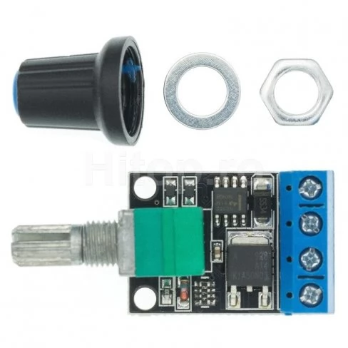 Controler motor DC PWM DC 10A, 5-16V controler de viteză DC