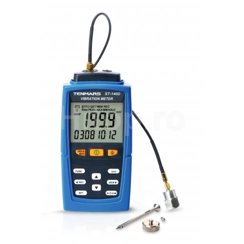 Vibrometru cu rază lungă de acțiune 10Hz-5KHZ, 1 senzor, înregistrare date