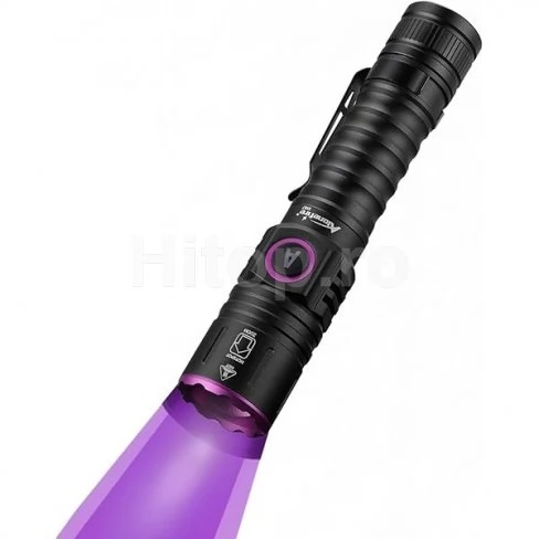 Lanternă de gheață UV cu 3 LED-uri x 365nm, 15W, baterie reîncărcabilă