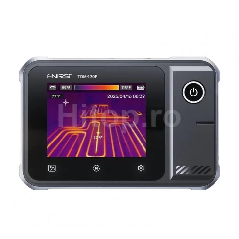 Cameră termică cu multimetru încorporat TDM-120P, 120×90px