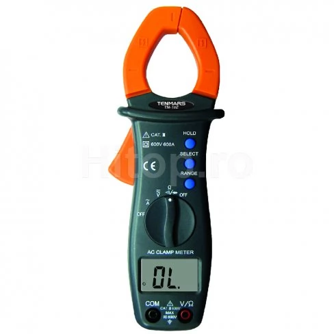 Tenmars AC V, AC A, rezistență, certificat de calibrare