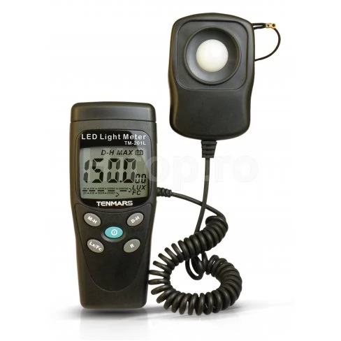 Luxmetru pentru lumina LED 0-200000 Lux, FC, Clasa A JIS C 1609:1993, CNS 5119