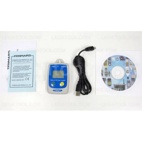 Înregistrator de date de temperatură și umiditate, Tenmars Taiwan, certificat de calibrare Înregistrator de date de temperatură și umiditate, Tenmars Taiwan, certificat de calibrare
