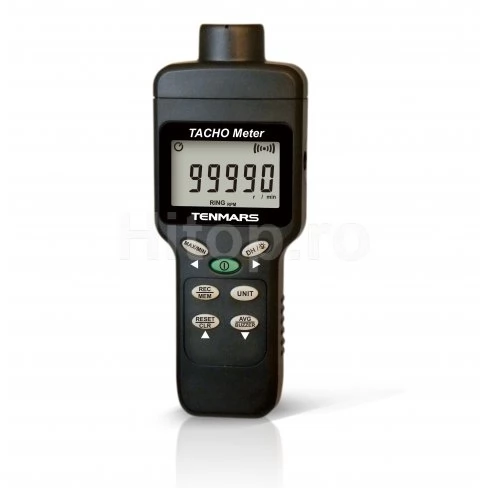 Tahometru profesional Tenmars Taiwan Certificat de calibrare