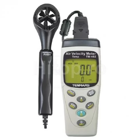 Anemometru profesional cu senzor de 30 mm, certificat de calibrare