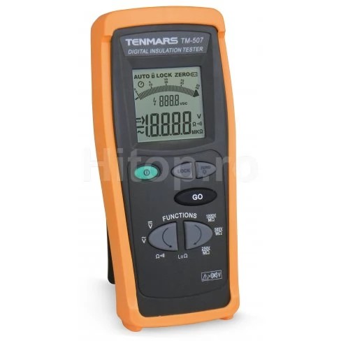 Rezistență la izolație Tester Tenmars Taiwan 1000V Certificat