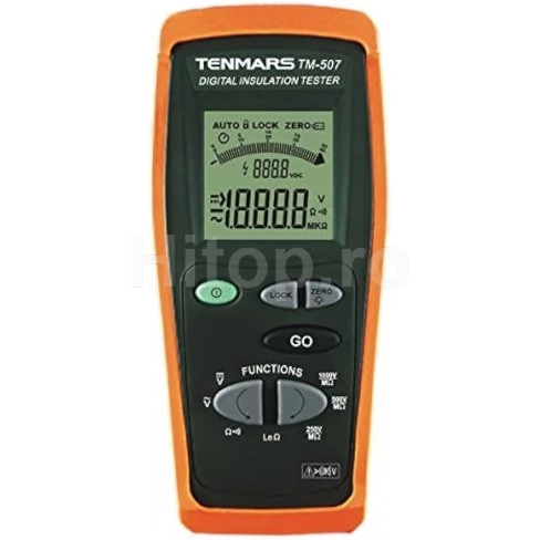 Rezistență la izolație Tester Tenmars Taiwan 1000V Certificat