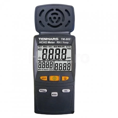 Detector pentru formaldehidă (HCHO), umiditate și temperatură, certificat de calibrare Detector pentru formaldehidă (HCHO), umiditate și temperatură, certificat de calibrare