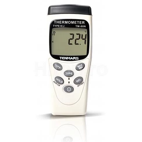 Termometru industrial, 1370C, 1 canal, termocuplu tip K, certificat