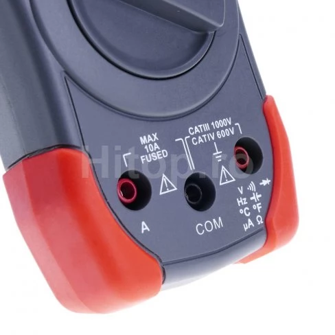 Multimetru, TRMS AC/DC V, A, R, Hz, temperatură, în conformitate cu EN 61010-1, certificat de calibrare Multimetru, TRMS AC/DC V, A, R, Hz, temperatură, în conformitate cu EN 61010-1, certificat de calibrare
