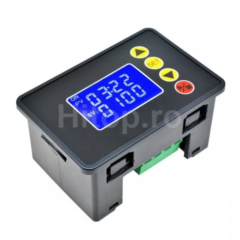 Programator temporizator ciclic cu releu de timp și afișaj LCD 220V 10A