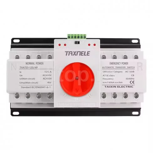 Comutator automat de transfer trifazat 4P 125A TXATS1-125-4P