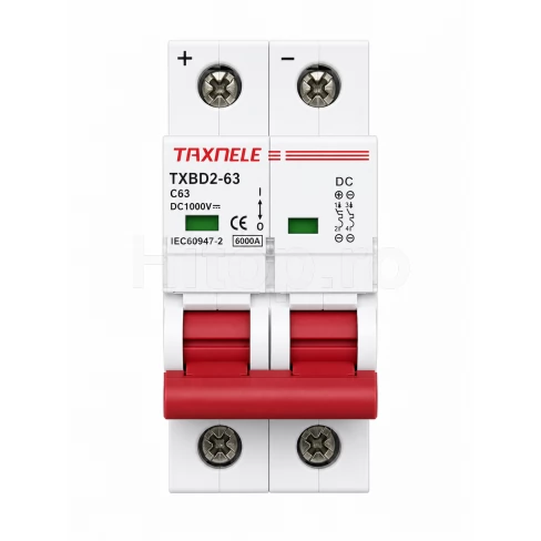 Întrerupător de circuit CC (MCB) 2P 63A 1000V