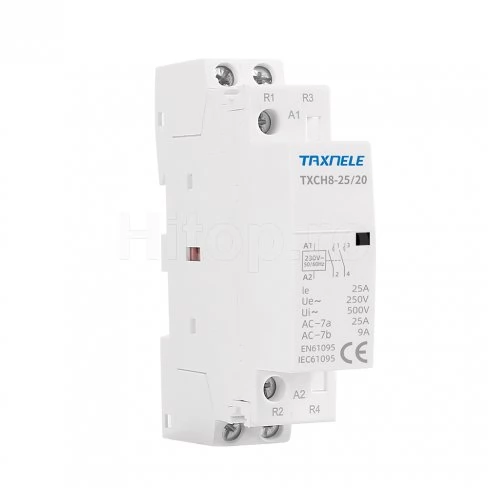 Contactor modular 250VAC 25A 2NO