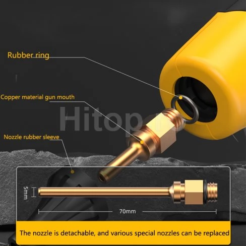 Pistol de silicon fierbinte 100W, bețe de silicon de 11 mm