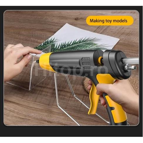 Pistol de silicon fierbinte 100W, bețe de silicon de 11 mm