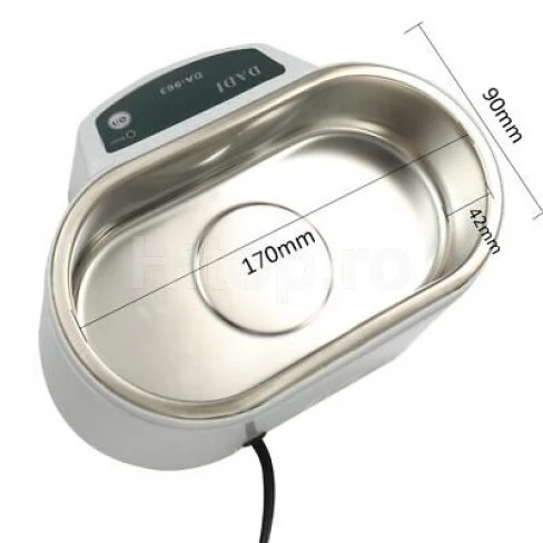 Baie de curățare cu ultrasunete cu volum de 500ML cu reglarea puterii 30W/50W și frecvență 40Khz Baie de curățare cu ultrasunete cu volum de 500ML cu reglarea puterii 30W/50W și frecvență 40Khz