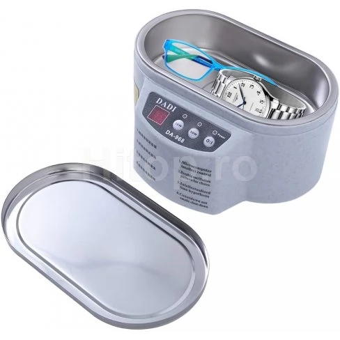 Baie de curățare cu ultrasunete cu volum de 500ML cu reglarea puterii 30W/50W și frecvență 40Khz Baie de curățare cu ultrasunete cu volum de 500ML cu reglarea puterii 30W/50W și frecvență 40Khz