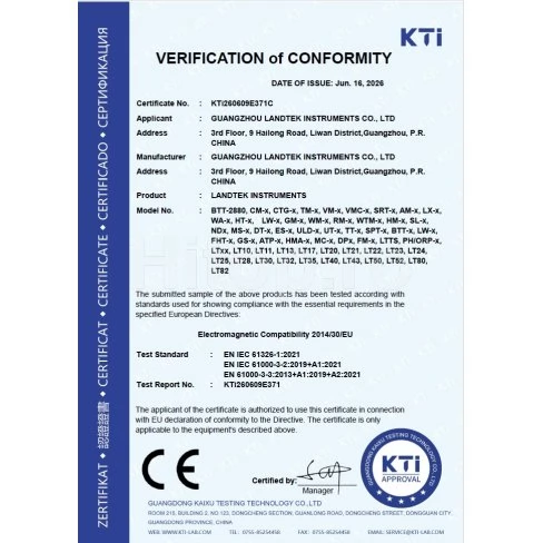 Aparat profesional de măsurare a transmitanței sticlei WTM-1500P cu imprimantă Bluetooth