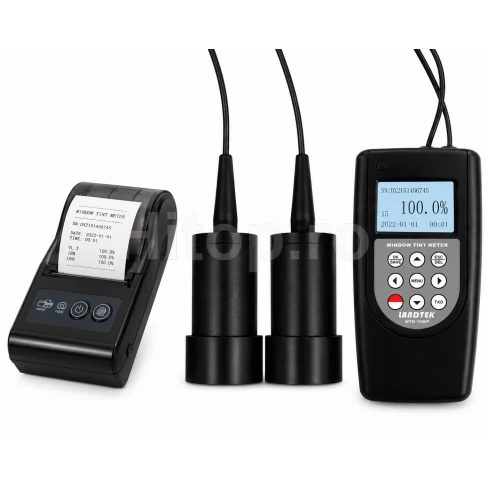 Aparat profesional de măsurare a transmitanței sticlei WTM-1500P cu imprimantă Bluetooth
