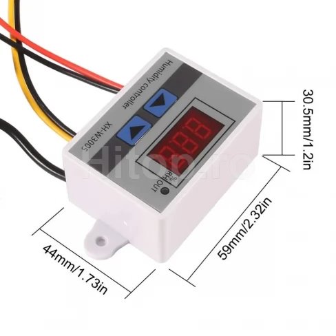 220V XH-W3005 Controler de umiditate Contor de umiditate