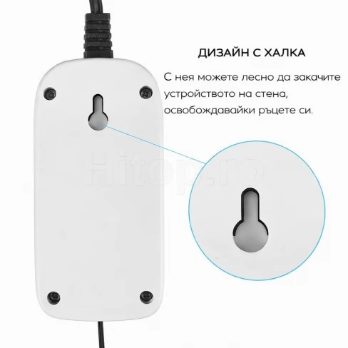 Controler de temperatură XK-W2002, 220V, cu ștecher