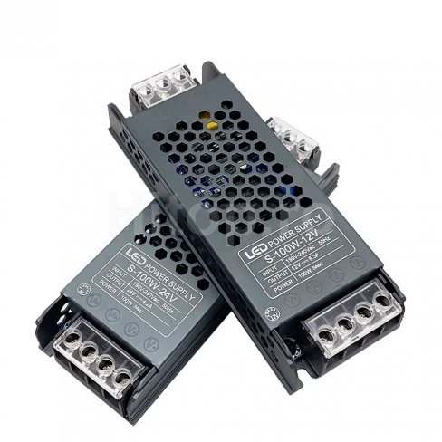Sursă de alimentare pentru bandă LED 12VDC, 150W, 12.5A, carcasă metalică subțire