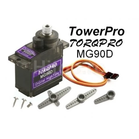 TowerPro MG90D 2.4KG cu angrenaje metalice