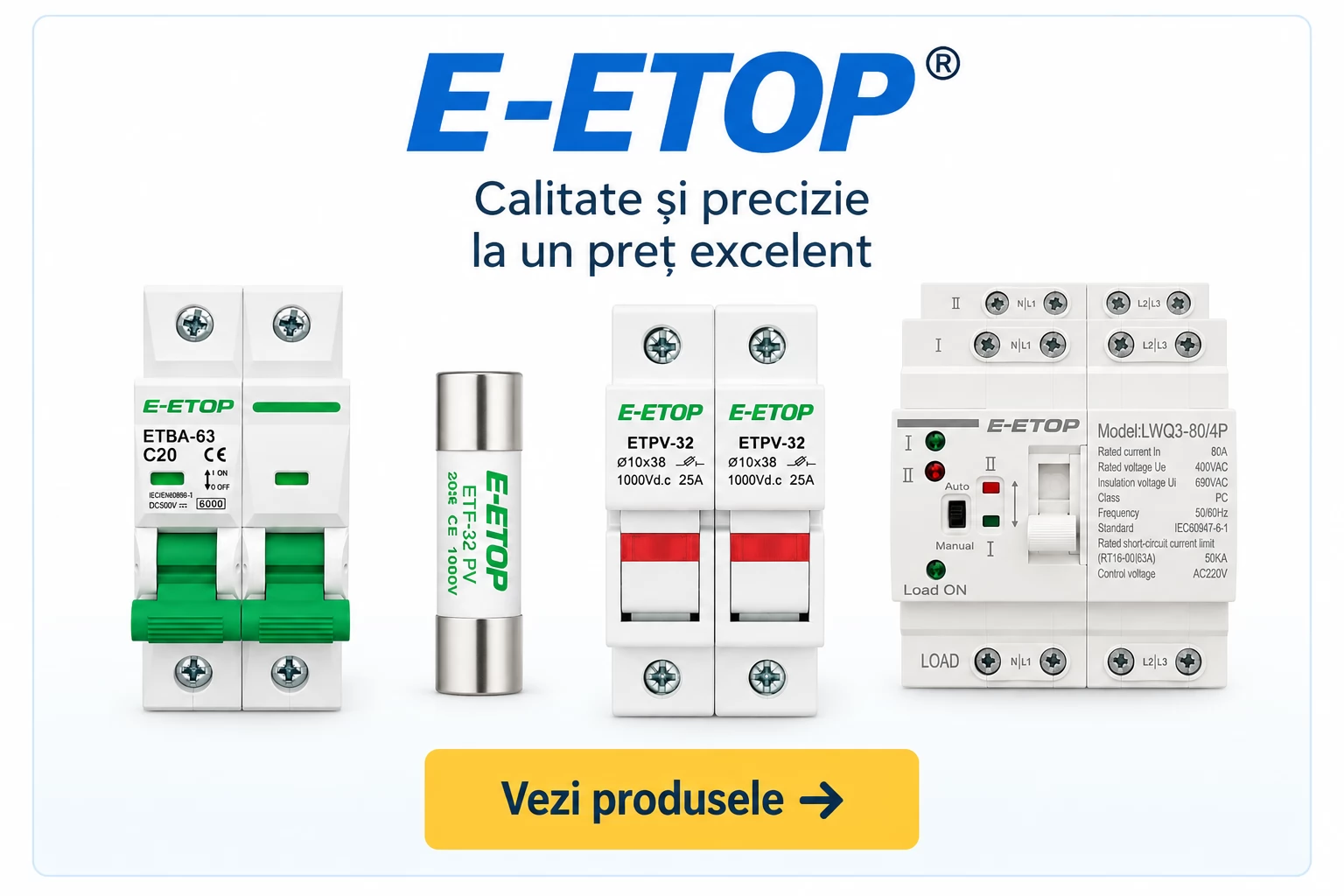 E-ETOP - Calitate și precizie