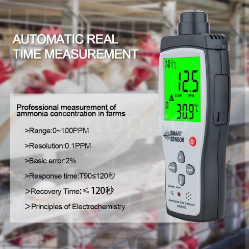 Instrument pentru măsurarea și analiza amoniacului (NH3) în aer Instrument pentru măsurarea și analiza amoniacului (NH3) în aer