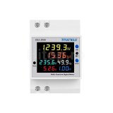 Contor inteligent WIFI 100A cu afișaj color Tuya Smart Life