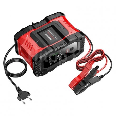 Încărcător inteligent de baterii auto 12V/20A, 24V/10A pentru baterii AGM, GEL, plumb-acid, LiFePO4 Încărcător inteligent de baterii auto 12V/20A, 24V/10A pentru baterii AGM, GEL, plumb-acid, LiFePO4